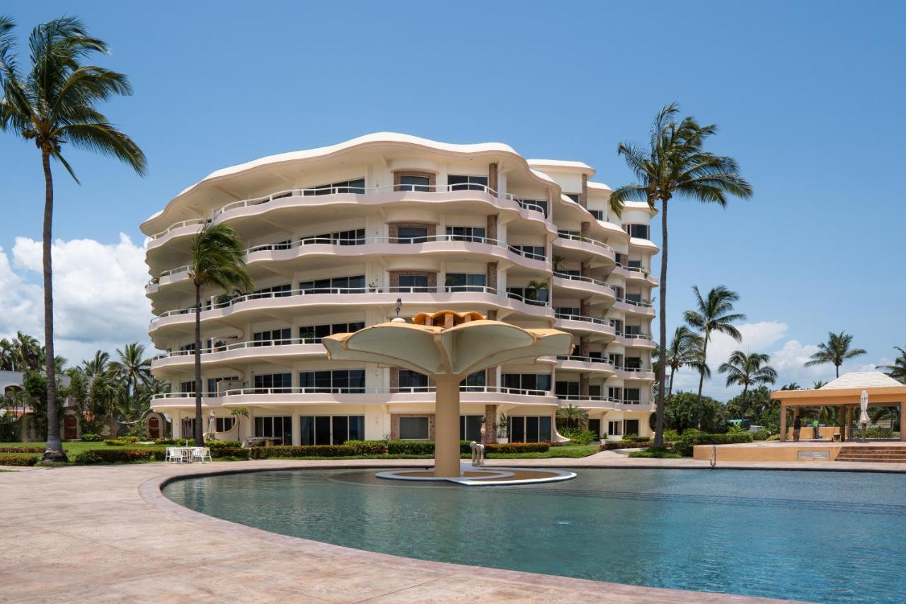 Ocean Front Condo With Pool Sleeps 6 Adults-Quinta Del Mar 203 Nuevo Vallarta Ngoại thất bức ảnh