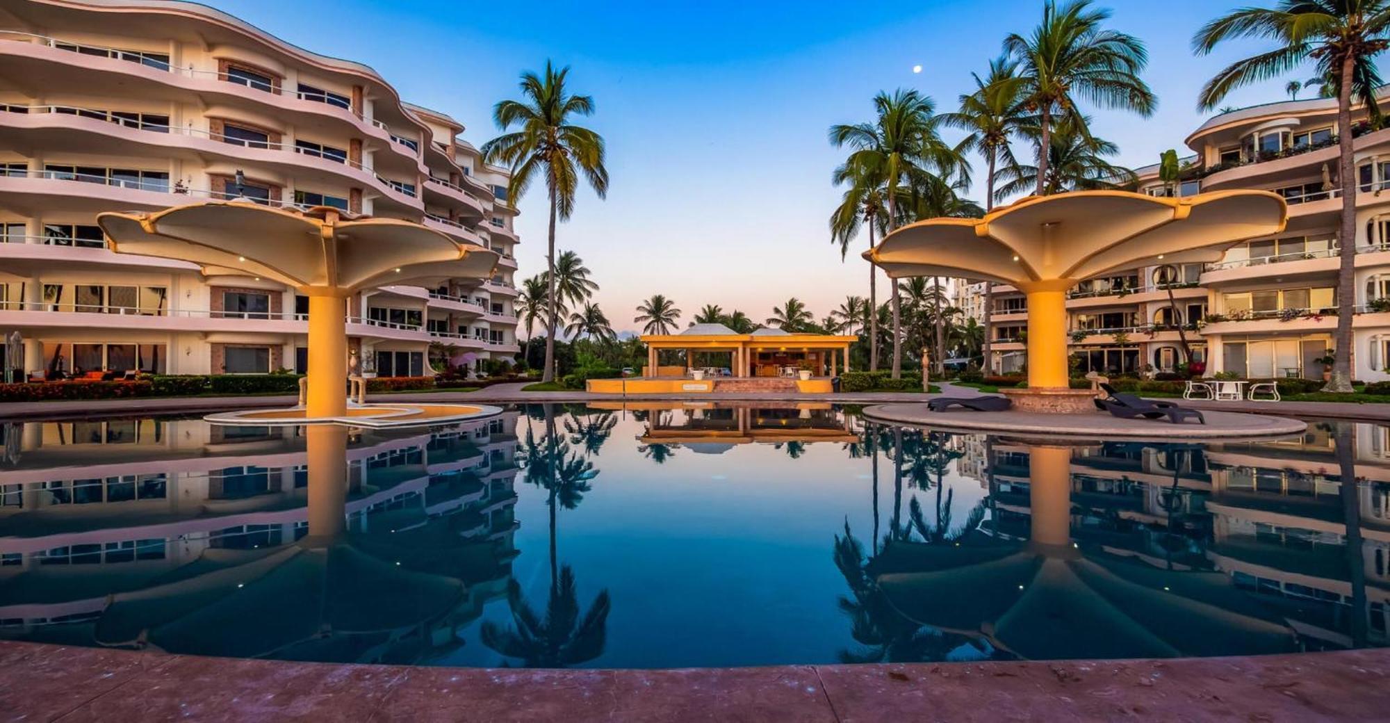 Ocean Front Condo With Pool Sleeps 6 Adults-Quinta Del Mar 203 Nuevo Vallarta Ngoại thất bức ảnh